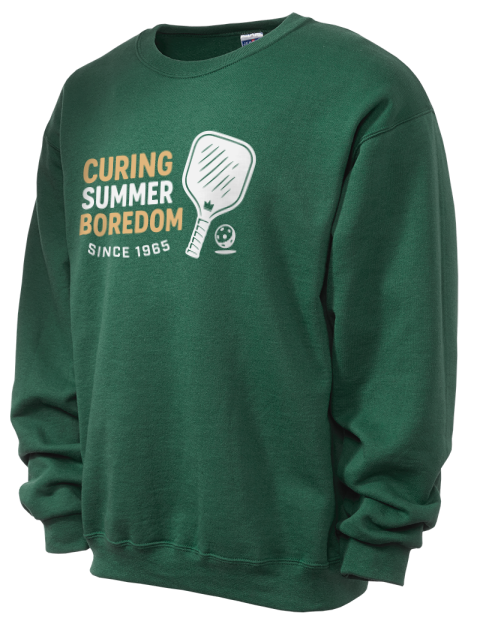 Curing Boredom Since Pickleball Unisex Crewneck Sweatshirt | Swagsta