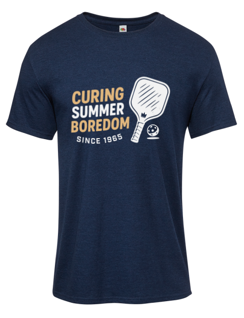 Curing Boredom Since Pickleball Iconic Men's T-Shirt | Swagsta