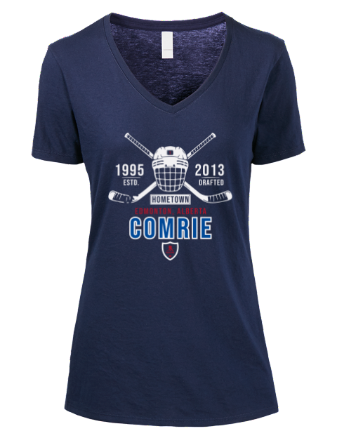 3A Heritage eric comrie Premium Ladies V-Neck T-Shirt | Swagsta
