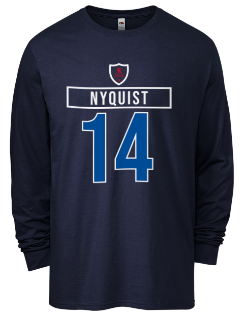 1A Away Jersey gustav nyquist Men's Long-Sleeve T-Shirt | Swagsta