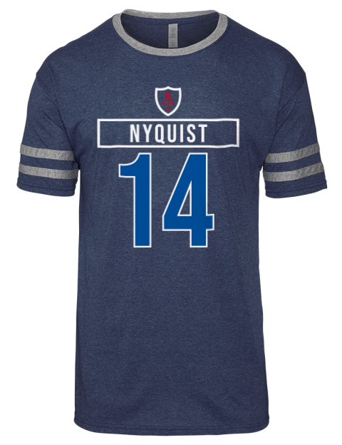 1A Away Jersey gustav nyquist Men's Tri-Blend T-Shirt | Swagsta