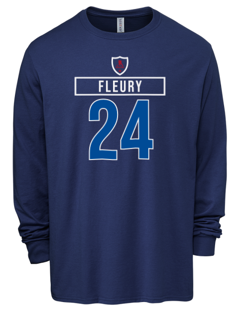 1A Away Jersey haydn fleury Men's Premium Blend Long Sleeve-T-Shirt | Swagsta