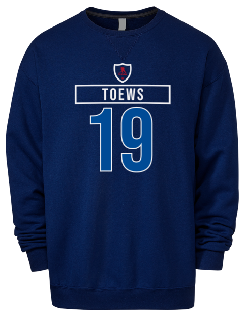 1A Away Jersey jonathan toews Premium Unisex Crewneck Sweatshirt | Swagsta