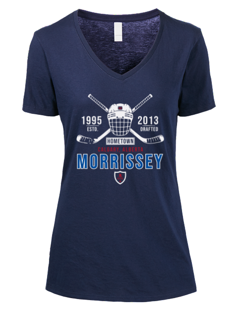 3A Heritage joshua morrissey Premium Ladies V-Neck T-Shirt | Swagsta