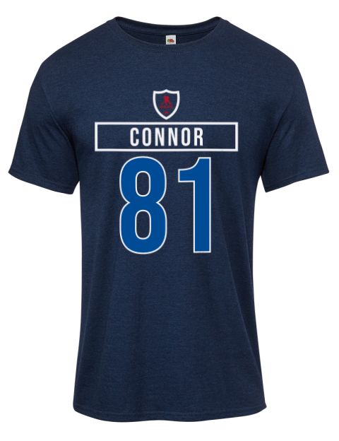 1A Away Jersey kyle connor Iconic Men's T-Shirt | Swagsta