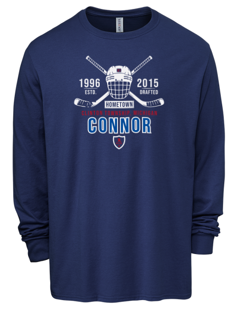 3A Heritage kyle connor Men's Premium Blend Long Sleeve-T-Shirt | Swagsta