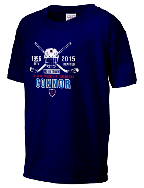 3A Heritage kyle connor Youth T-Shirt | Swagsta
