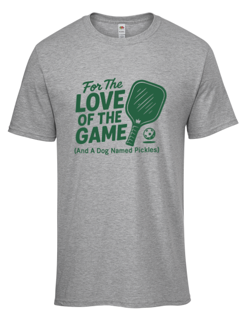 Love Of The Game Pickleball Men's Premium T-Shirt | Swagsta