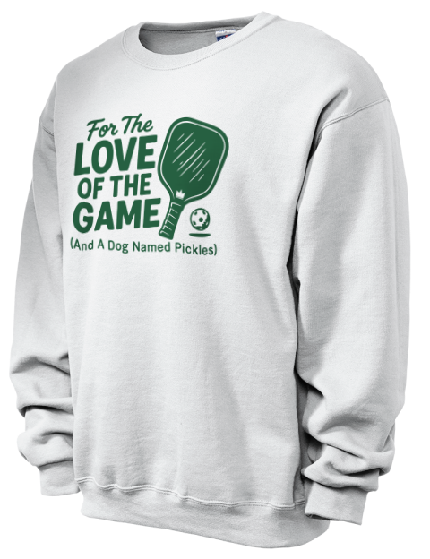 Love Of The Game Pickleball Unisex Crewneck Sweatshirt | Swagsta