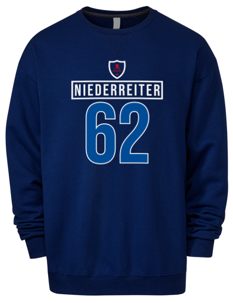 1A Away Jersey nino niederreiter Premium Unisex Crewneck Sweatshirt | Swagsta