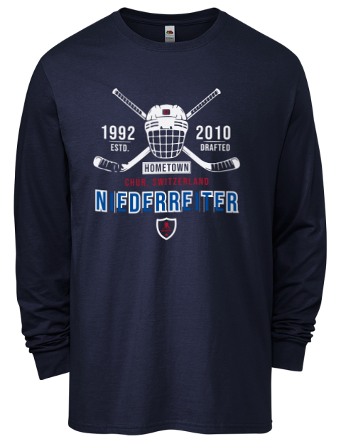 3A Heritage nino niederreiter Men's Long-Sleeve T-Shirt | Swagsta