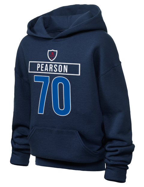 1A Away Jersey tanner pearson Youth Hooded Sweatshirt | Swagsta