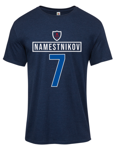 1A Away Jersey vladislav namestnikov Iconic Men's T-Shirt | Swagsta