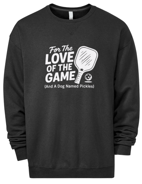 Love Of Pickleball Premium Unisex Crewneck Sweatshirt | Swagsta