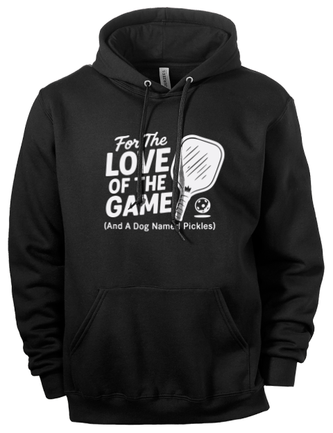 Love Of Pickleball Eco Premium Unisex Hooded Sweatshirt | Swagsta