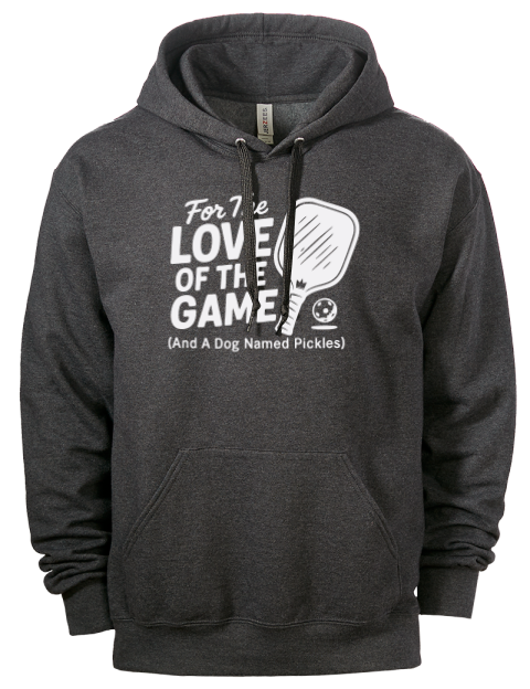 Love Of Pickleball Eco Premium Unisex Hooded Sweatshirt | Swagsta