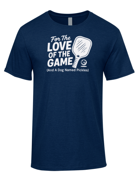 Love Of Pickleball Premium Ring-Spun Cotton Unisex T-Shirt | Swagsta
