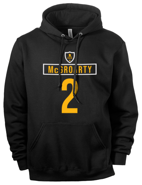 1A Away Jersey Rutger Mcgroarty Eco Premium Unisex Hooded Sweatshirt | Swagsta