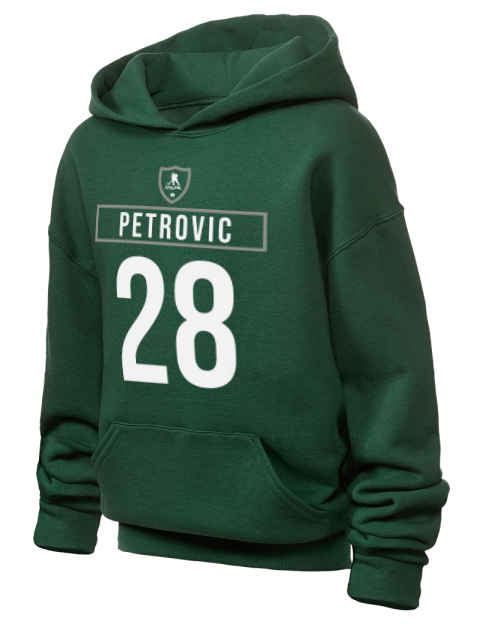 1A Away Jersey Alexander Petrovic Youth Hooded Sweatshirt | Swagsta