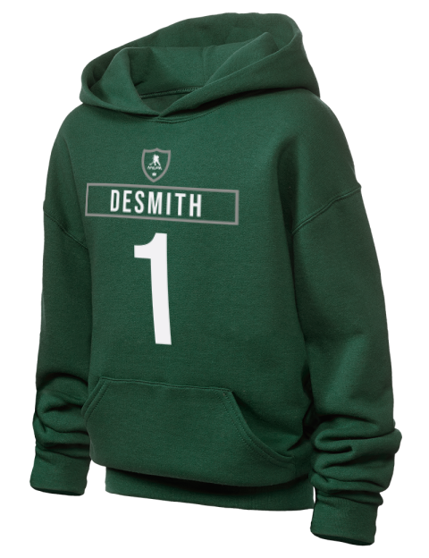 1A Away Jersey Casey Desmith Youth Hooded Sweatshirt | Swagsta