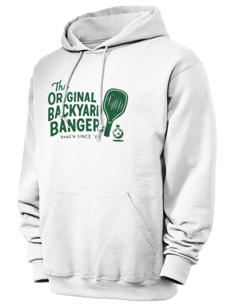 Original Backyard Banger Pickleball Unisex Hooded Sweatshirt | Swagsta