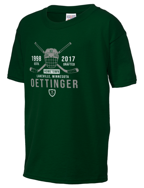 3A Heritage Jake Oettinger Youth T-Shirt | Swagsta