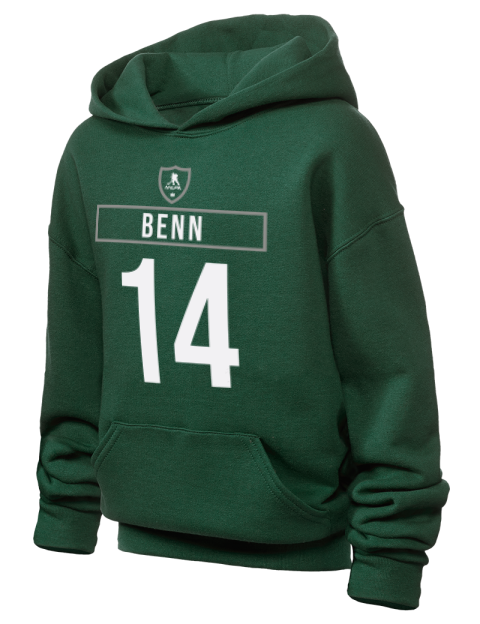 1A Away Jersey Jamie Benn Youth Hooded Sweatshirt | Swagsta