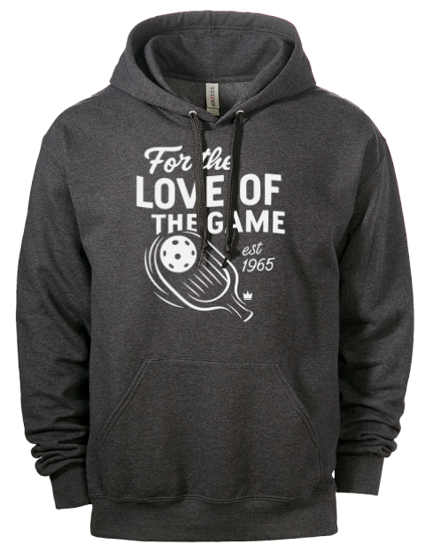 For The Love Pickleball Eco Premium Unisex Hooded Sweatshirt | Swagsta