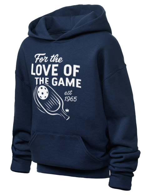 For The Love Pickleball Youth Hooded Sweatshirt | Swagsta