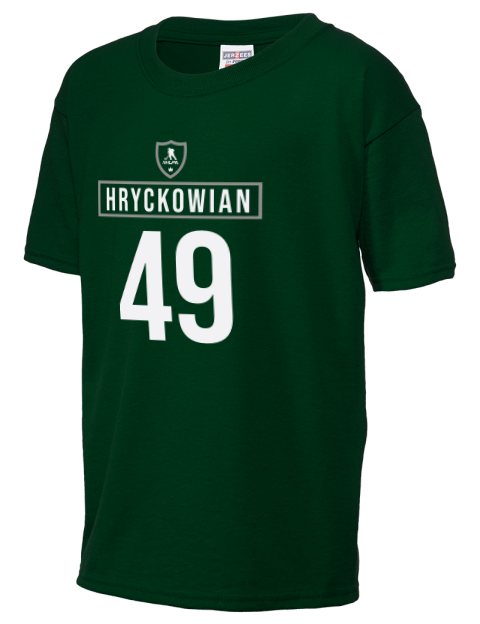 1A Away Jersey Justin Hryckowian Youth T-Shirt | Swagsta