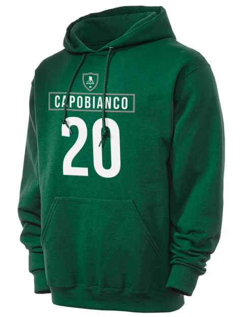 1A Away Jersey Kyle Capobianco Unisex Hooded Sweatshirt | Swagsta