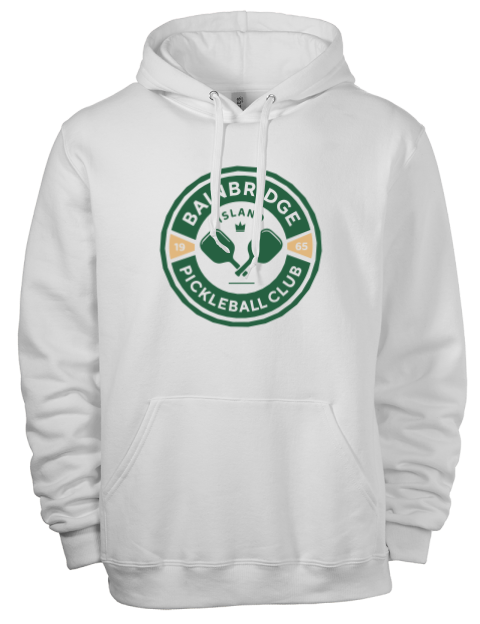 Bainbridge Island Pickleball Eco Premium Unisex Hooded Sweatshirt | Swagsta