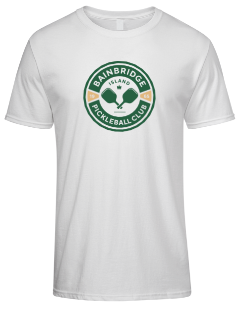 Bainbridge Island Pickleball Premium Ring-Spun Cotton Unisex T-Shirt | Swagsta