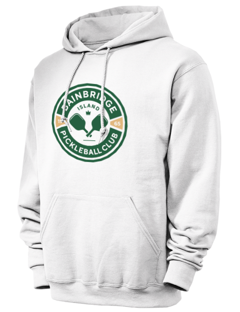 Bainbridge Island Pickleball Unisex Hooded Sweatshirt | Swagsta