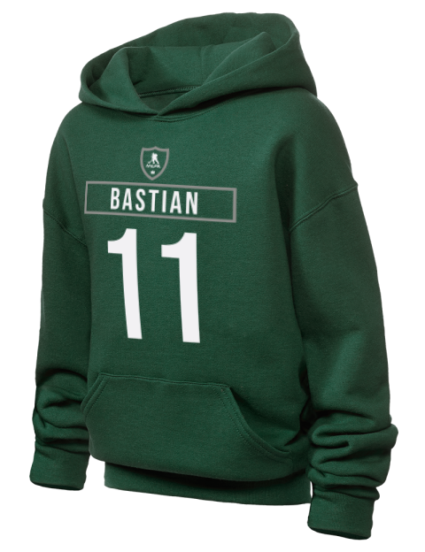 1A Away Jersey Nathan Bastian Youth Hooded Sweatshirt | Swagsta