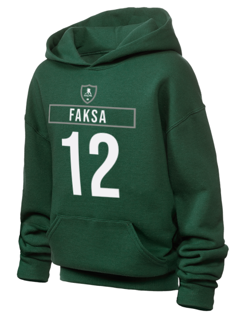 1A Away Jersey Radek Faksa Youth Hooded Sweatshirt | Swagsta