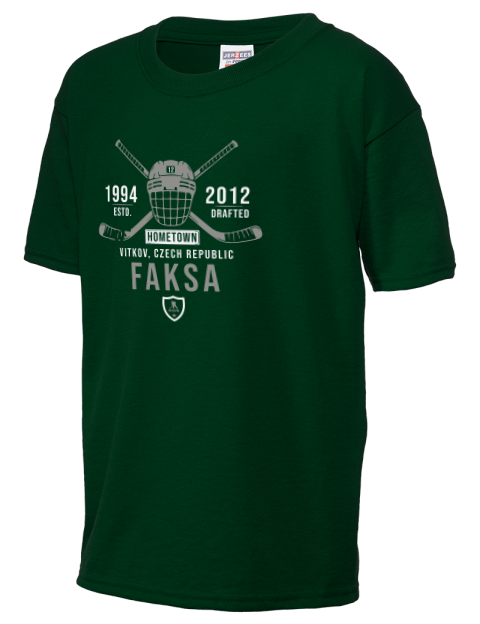 3A Heritage Radek Faksa Youth T-Shirt | Swagsta