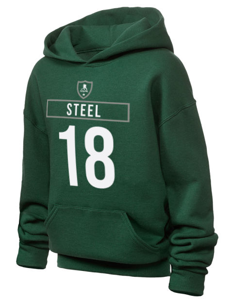 1A Away Jersey Sam Steel Youth Hooded Sweatshirt | Swagsta