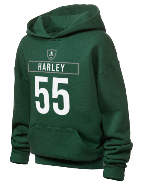 1A Away Jersey Thomas Harley Youth Hooded Sweatshirt | Swagsta