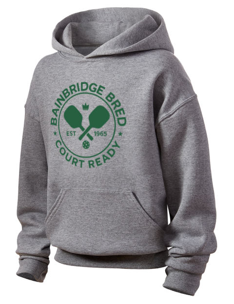 Court Ready Pickleball Youth Hooded Sweatshirt | Swagsta