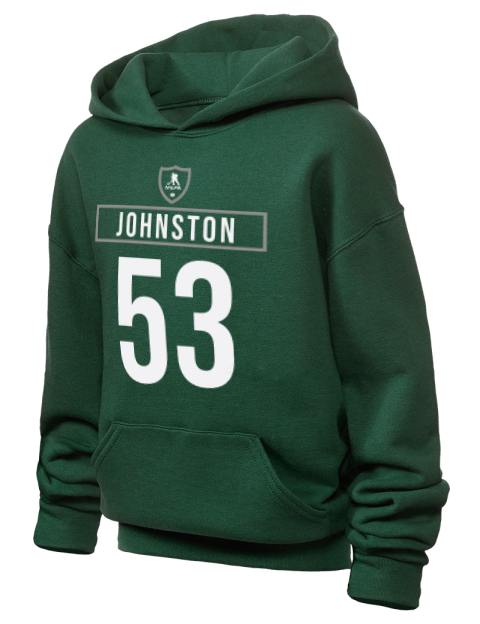 1A Away Jersey Wyatt Johnston Youth Hooded Sweatshirt | Swagsta