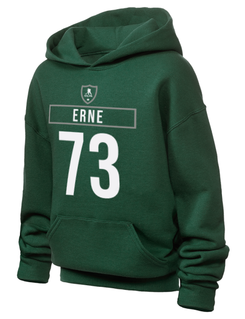 1A Away Jersey Adam Erne Youth Hooded Sweatshirt | Swagsta