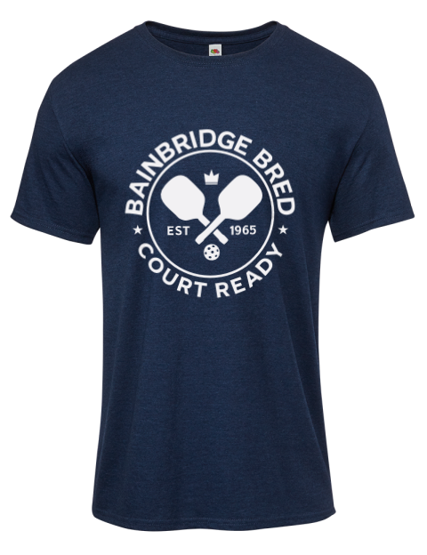 Bainbridge Bred Pickleball Iconic Men's T-Shirt | Swagsta
