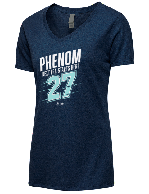 The Phenom Berkly Catton Premium Ladies V-Neck T-Shirt | Swagsta