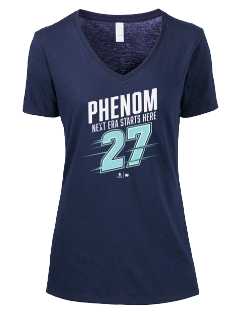 The Phenom Berkly Catton Premium Ladies V-Neck T-Shirt | Swagsta
