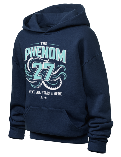 Next Era Starts Here Berkly Catton Youth Hooded Sweatshirt | Swagsta