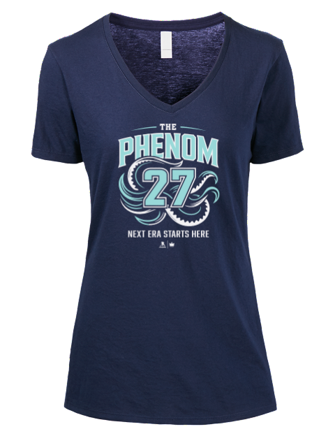 Next Era Starts Here Berkly Catton Premium Ladies V-Neck T-Shirt | Swagsta