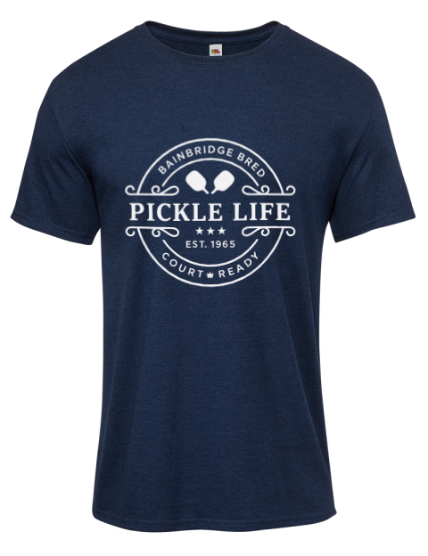 Bainbridge Life Pickleball Iconic Men's T-Shirt | Swagsta