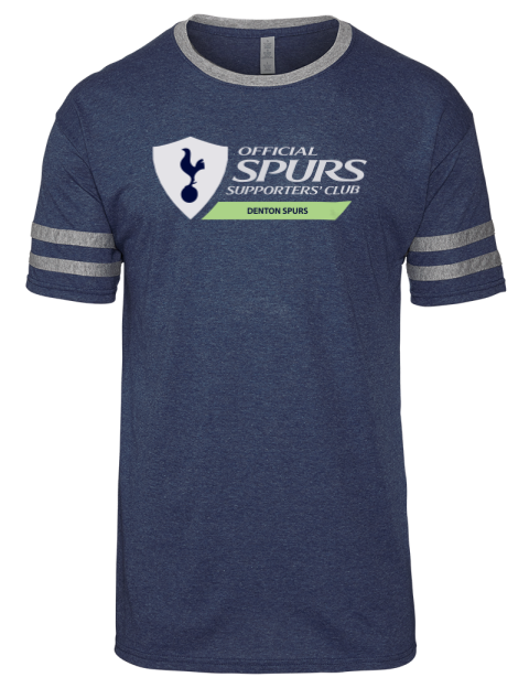 Official Edition Denton Spurs Men's Tri-Blend T-Shirt | Swagsta