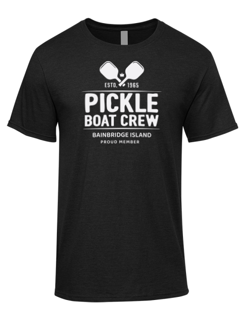Boat Crew Pickleball Premium Ring-Spun Cotton Unisex T-Shirt | Swagsta